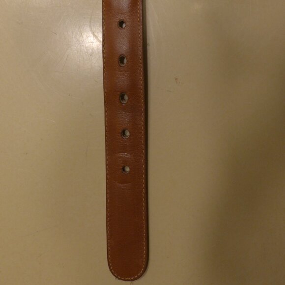 Coach Tab Belt 32" Tan 6311 - Picture 4 of 5